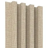 Панель реечная Legno Серый рустик