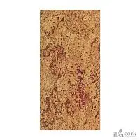 Пробковое настенное покрытие в пластинах IberCork Малага Рохо