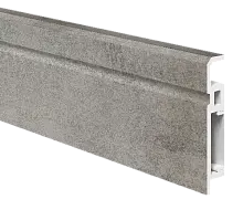 Плинтус ПВХ FA 013_Бетон серый