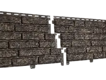 Фасадная панель Кварцит Коричневый