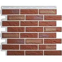 Фасадная панель Альта-Профиль Кирпич Рижский 02 710х560 мм Фасадная панель Альта-Профиль Кирпич Рижский 02 710х560 мм