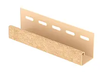 J-Профиль (Ю-пласт) Кирпич Песочный