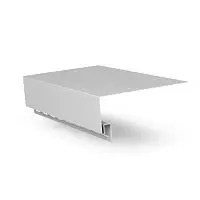 Планка околооконная Grand Line Белая 3050х165х75 мм