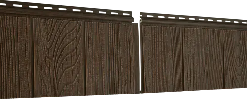 Фасадная панель Хокла S-Lock Щепа Каштановый - купить в интернет-магазине Diopt.ru