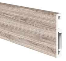 Плинтус ПВХ FG 029_Орех Пекан сливочный стронг