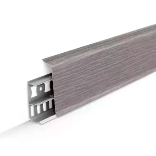 Плинтус Идеал (IDEAL) 70 мм  коллекция "Deconika"210 Дуб пепельный - купить в интернет-магазине Diopt.ru