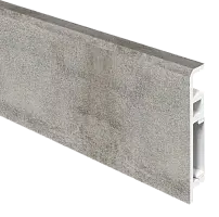 Плинтус ПВХ FC013 Бетон серый