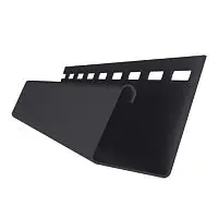 Планка J-профиль для фасадных панелей Grand Line Я-Фасад Графит 3000 мм