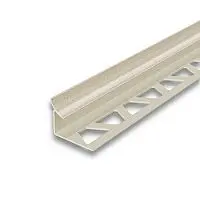 Раскладка внутренняя для плитки 10 мм 2,5м "Идеал", Песок бежевый