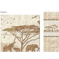 Стеновая панель ПВХ Кронапласт Unique Сафари 2700х250 мм