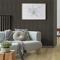 Панель реечная Legno Черный песчаник