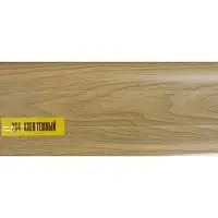 Плинтус Идеал (IDEAL) коллекция Комфорт Клен темный