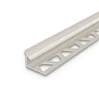 Раскладка внутренняя для плитки 8мм 2,5м "Идеал", Светло-бежевый