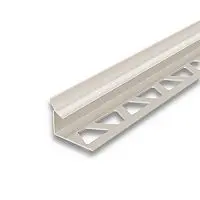 Раскладка внутренняя для плитки 10 мм 2,5м "Идеал", Светло-бежевый