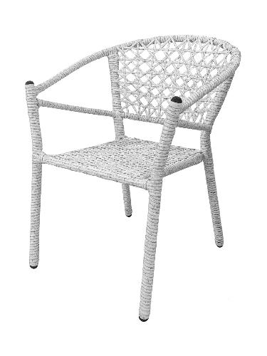 Стул Латте с ротангом, белый - купить в интернет-магазине Diopt.ru Стул Латте с ротангом, белый - купить в интернет-магазине Diopt.ru