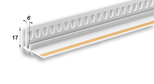 ЕвроПрофиль примыкающий оконный 6 мм - купить в интернет-магазине Diopt.ru ЕвроПрофиль примыкающий оконный 6 мм - купить в интернет-магазине Diopt.ru