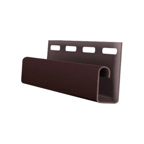 Планка J-профиль малый Grand Line Темный дуб 3000 мм - купить в интернет-магазине Diopt.ru Планка J-профиль малый Grand Line Темный дуб 3000 мм - купить в интернет-магазине Diopt.ru