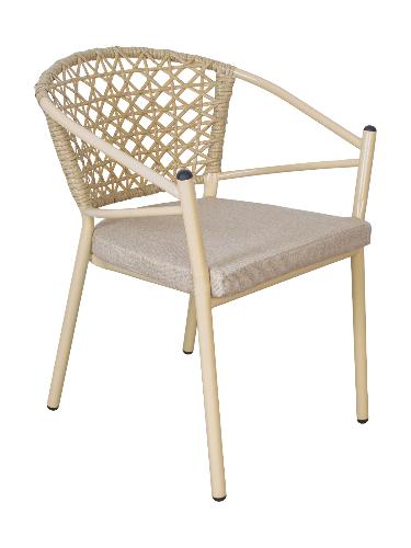 Стул Латте с подушкой, бежевый - купить в интернет-магазине Diopt.ru Стул Латте с подушкой, бежевый - купить в интернет-магазине Diopt.ru