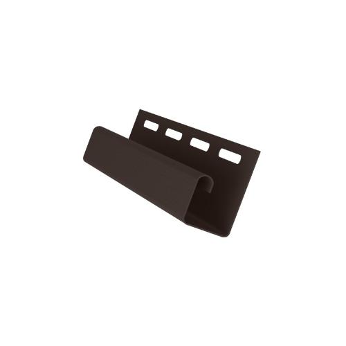 Планка J-профиль Grand Line Brauni Коричневый 3000 мм - купить в интернет-магазине Diopt.ru Планка J-профиль Grand Line Brauni Коричневый 3000 мм - купить в интернет-магазине Diopt.ru