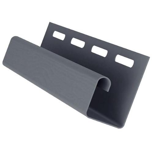 Планка J-профиль Grand Line Серый графит 3000 мм - купить в интернет-магазине Diopt.ru Планка J-профиль Grand Line Серый графит 3000 мм - купить в интернет-магазине Diopt.ru