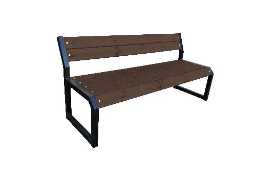 Скамья Модерн 40 2 м, пропитка масляным антисептиком - купить в интернет-магазине Diopt.ru Скамья Модерн 40 2 м, пропитка масляным антисептиком - купить в интернет-магазине Diopt.ru