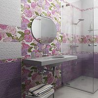 Стеновая панель ПВХ Кронапласт Unique Молли фиолет  2700х250 мм