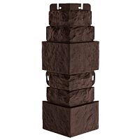 Угол наружный Кирпич Антик ЭКО Коричневый