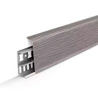 Плинтус Идеал (IDEAL) 85 мм  коллекция "Deconika"210 Дуб пепельный