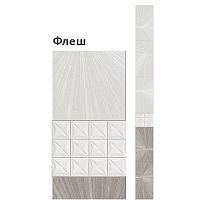 Стеновая панель ПВХ Кронапласт Unique Флэш 2700х250 мм