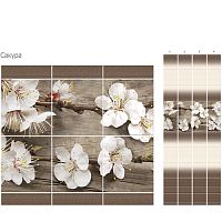 Стеновая панель ПВХ Кронапласт Unique Сакура 2700х250 мм