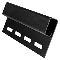 Планка финишная Grand Line Черная 3000 мм