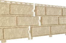 Фасадная панель Кирпич Песочный