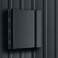 Сайдинг акриловый вертикальный Grand Line Графит 3000х159,5 мм