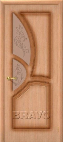 Межкомнатная шпонированная дверь Стандарт Греция ПО дуб - купить в интернет-магазине Diopt.ru