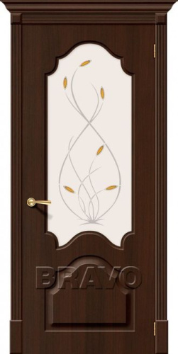 Межкомнатная дверь с ПВХ-пленкой Скинни-33 венге - купить в интернет-магазине Diopt.ru