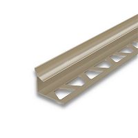 Раскладка внутренняя для плитки 10 мм 2,5м "Идеал", Карамель