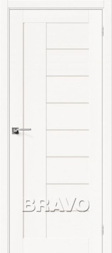 Межкомнатная шпонированная дверь Вуд Модерн-29 MF Whitey - купить в интернет-магазине Diopt.ru