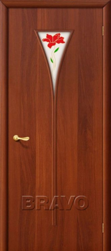 Межкомнатная ламинированная дверь 3П итальянский орех - купить в интернет-магазине Diopt.ru