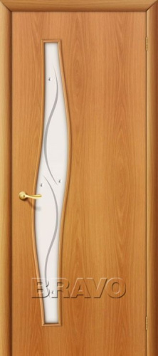 Межкомнатная ламинированная дверь 6Ф миланский орех - купить в интернет-магазине Diopt.ru