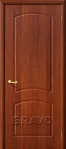 Межкомнатная дверь с ПВХ-пленкой Старт Кэролл ПГ, итальянский орех - купить в интернет-магазине Diopt.ru