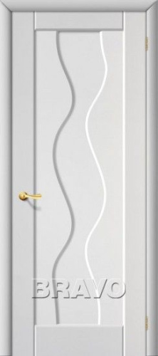 Межкомнатная дверь с ПВХ-пленкой Старт Вираж Плюс ПГ, белый - купить в интернет-магазине Diopt.ru