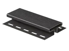 Соединительный (Н)  профиль  Тимберблок Планкен Угольный