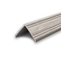 Угол наружный фигурный 25х25мм 2,7м "Идеал", Дуб латте