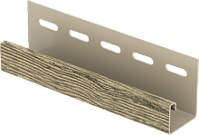 J-профиль  Хокла S-Lock Щепа Натуральный орех