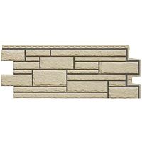 Фасадная панель Grand Line Камелот Design Бежевый со швом RAL 7006 992х392 мм