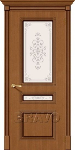 Межкомнатная шпонированная дверь Стандарт Стиль ПО Орех - купить в интернет-магазине Diopt.ru