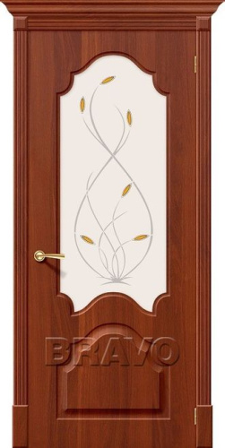 Межкомнатная дверь с ПВХ-пленкой Скинни-33 итальянский орех - купить в интернет-магазине Diopt.ru
