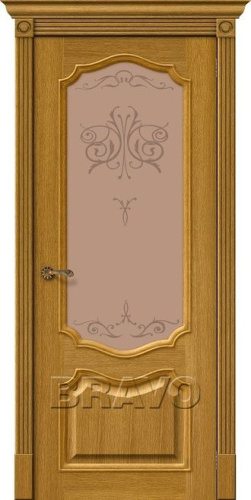Межкомнатная шпонированная дверь Вуд Классик-53 Natur Oak - купить в интернет-магазине Diopt.ru