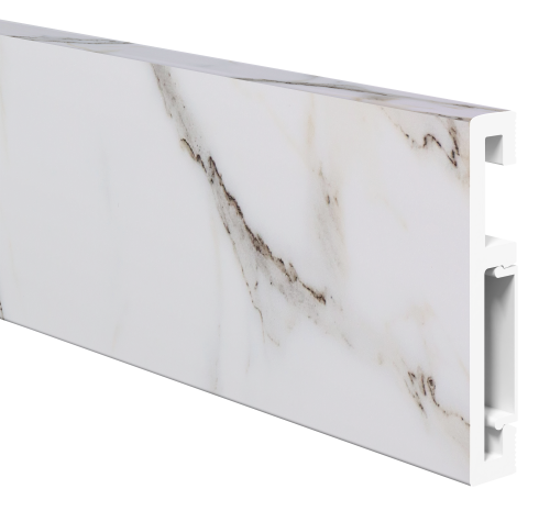 Плинтус ПВХ FG 010_Мрамор Физи - купить в интернет-магазине Diopt.ru