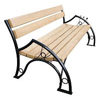 Скамья "Шарики" 2  метра